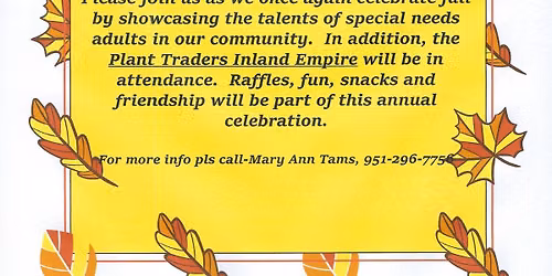 Cultivating Inclusion's 5th Annual Showcase Craft and Plant Exchange