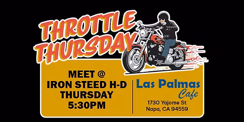 Iron Steed H.O.G. Chapter Throttle Thursday (CLOSED RIDE)