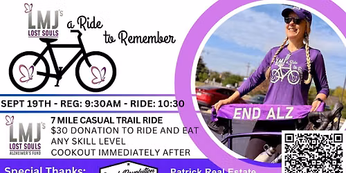 Ride to Remember- Bike Ride to End Alz 2026