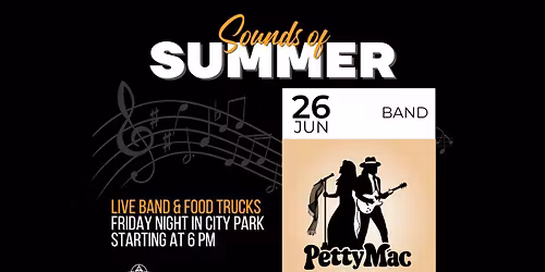 Spanish Fork Sounds of Summer in City Park - Food Trucks and Live Music