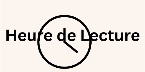 Heure de Lecture \u00e0 L\u2019Anti-caf\u00e9