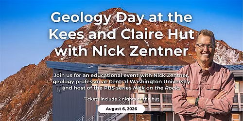 Geology Day at the Kees and Claire Hut with Nick Zentner