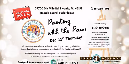 Painting with the paws