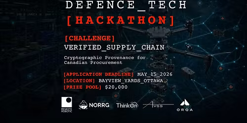 Canadian Supply Chain Hackathon