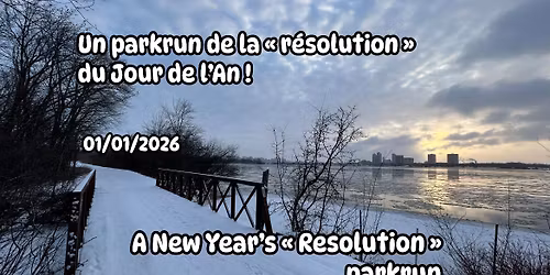 parkrun \u201cr\u00e9solution\u201d du Nouvel An \/ Moussette "Resolution" parkrun