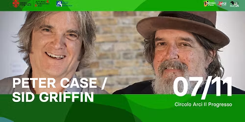 PETER CASE (from Plimsouls) & SID GRIFFIN (from Long Ryders) in concert