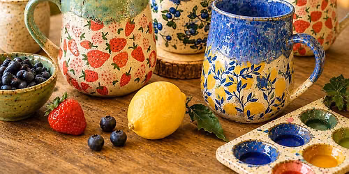 Paint & Glaze Pottery Workshop