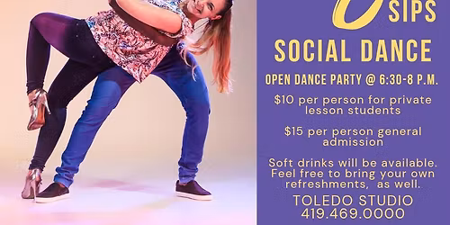 Hips & Sips Social Dance