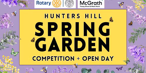 Hunters Hill Spring Garden Competition and Open Day
