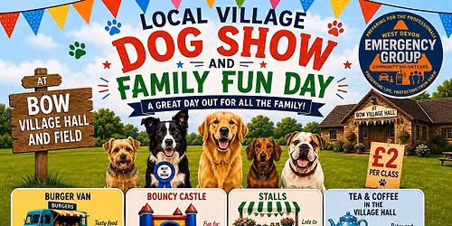 Bow dog show and family fun day