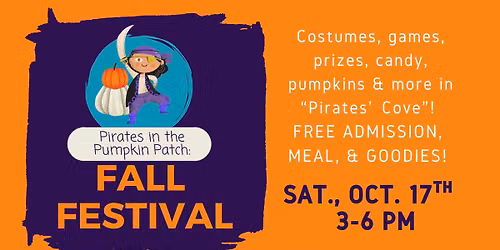 Fall Festival: Pirates in the Pumpkin Patch