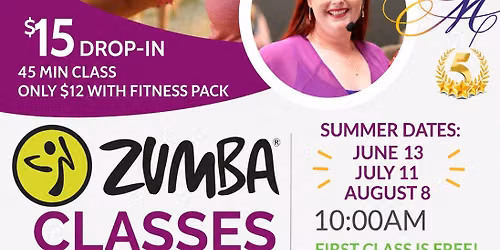 Zumba Summer Sessions!