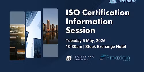 QA\/ISO Certification Information Session (Brisbane CBD)
