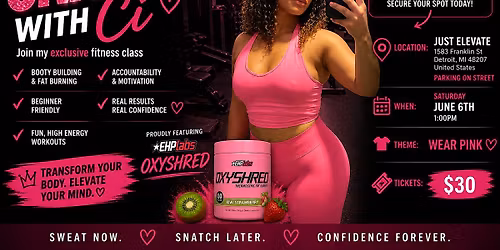 GET SNATCHED WITH CI  Exclusive Fitness Class Experience