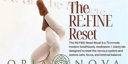 Re: Fine Restore- Learn the Reset Ritual