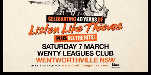 DON\u2019T CHANGE - Ultimate INXS | Wenty Leagues Club, Wentworthville NSW