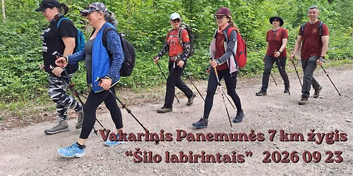 Vakarinis Panemun\u0117s 7 km \u017eygis  "\u0160ilo labirintais"