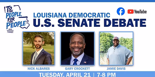2026 Louisiana Democratic U.S. Senate Primary Debate