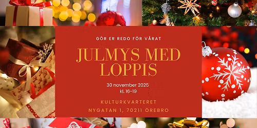 Julmys med loppis