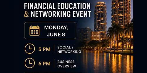 Pembroke Pines- Networking Event- Monday June 8