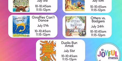 StoryTime Art - July