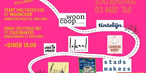Co\u00f6peratieve fietstocht 23 mei - Gent \ud83d\udeb2\ud83e\udd42 