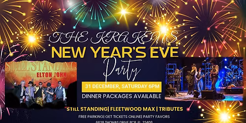 New Year's Eve Party at The Kraken Bar & Grill PCB