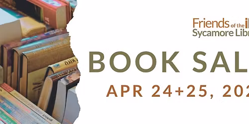 Friends of the Sycamore Library Spring Book Sale