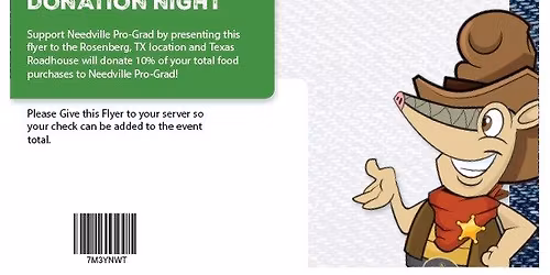 Texas Roadhouse Spirit Night