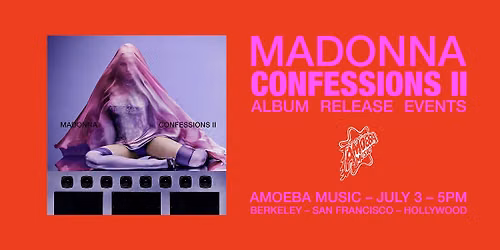 Madonna Listening Party at Amoeba SF