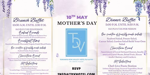 Mother's Day Brunch or Dinner Buffet