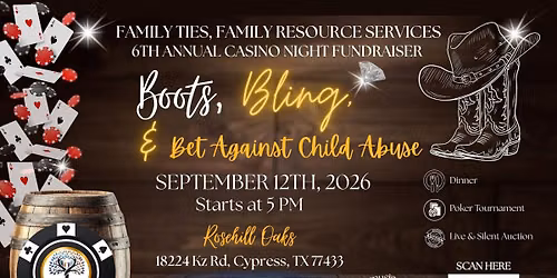 Texas Sundown Band at Family Ties Family Resources Fundraiser