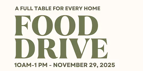 Food Drive! 