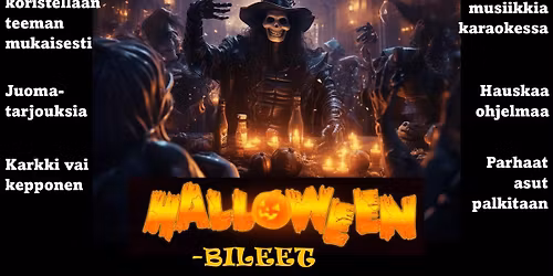 Sankarittaren Halloween-bileet