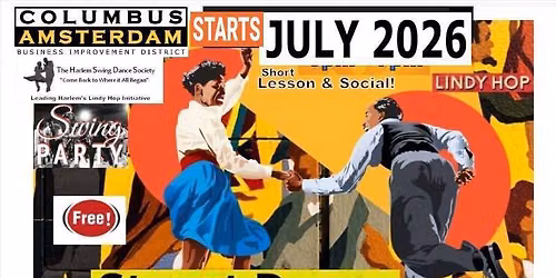 STREET DANCE!  Lindy Hop Dance Lesson and Social Mixer