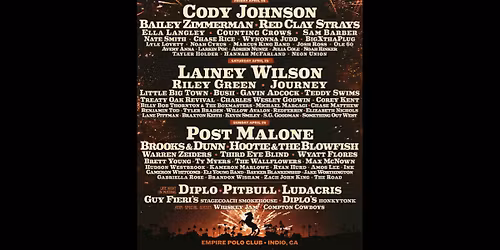 The Country Fest: Treaty Oak Revival Wyatt Flores & John Morgan - Thursday