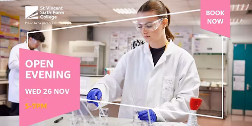 Open Evening | Wednesday 26 November 2025