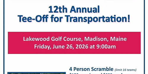 12th Annual Tee-off for Transportation - Mark K. Johnston Memorial Golf Tournament