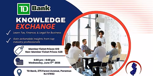 Educational Event - TD Bank - June 17th