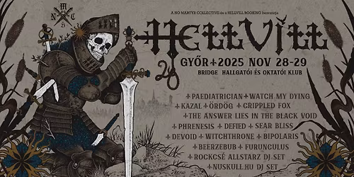 NO MARTYR COLLECTIVE X HELL VILL 20.