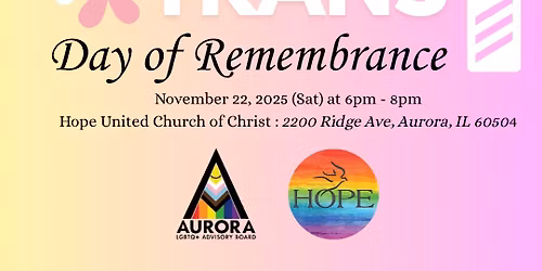 Trans Day of Remembrance
