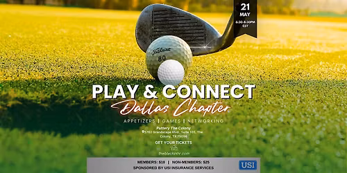 Play & Connect w\/ Dallas Chapter of Black In HR