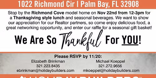 Realtor Friendsgiving