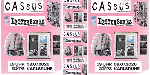 CASSUS + LETTERBOMBS