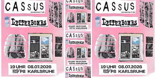 CASSUS + LETTERBOMBS + BARABBAS, DU F\u00d6RTAPPADE + SOASTASPHRENAS