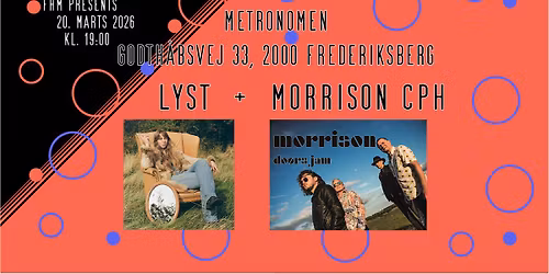 Dobbelt koncert med Morrison CPH og LYST