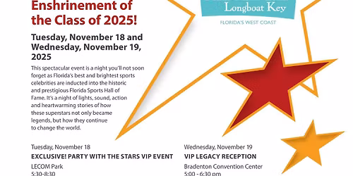 2025 Florida Sports Hall of Fame Enshrinement