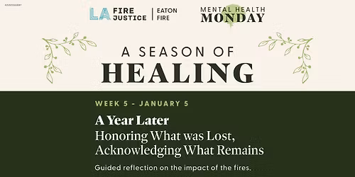 A Season of Healing - Week 5