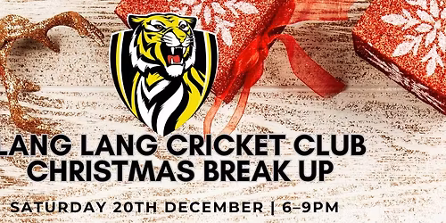 Lang Lang Cricket Club Christmas Break Up