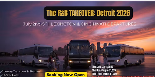 The R&B Takeover: Detroit 2026 | Usher & Chris Brown Experience